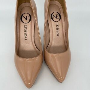 ONE35 VEGAN PATENT LEATHER PLATFORM SIZE #37